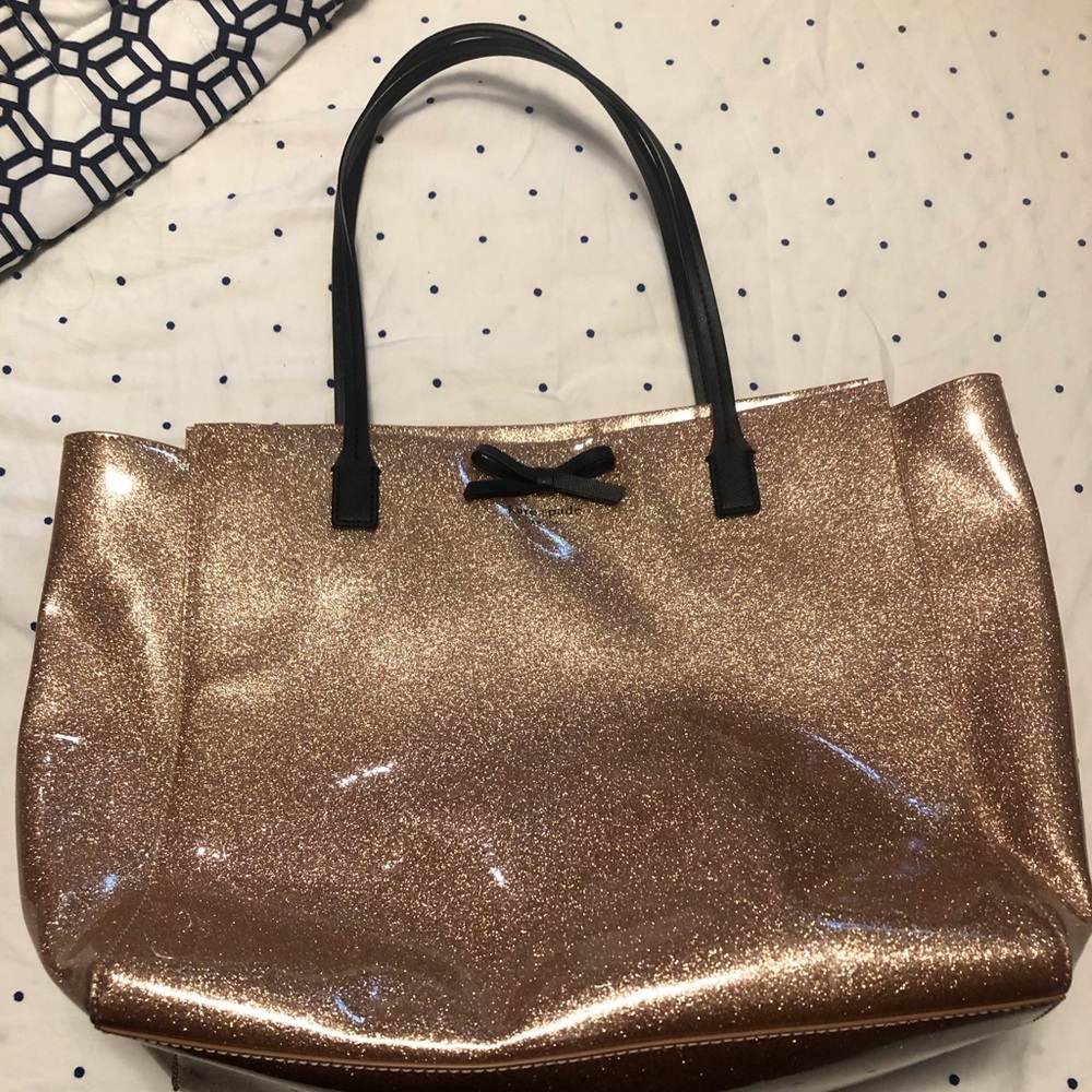 Kate spade vinyl tote